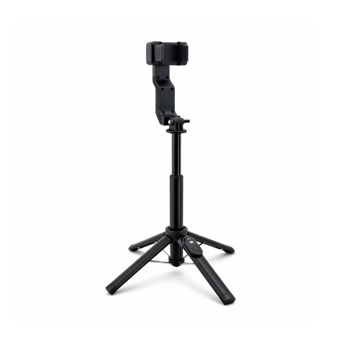 Estabilizador Monopod Automático Bluetooth Q31 (1 Metro) de Aluminio con Trípode + Botón Bluetooth y Bolso