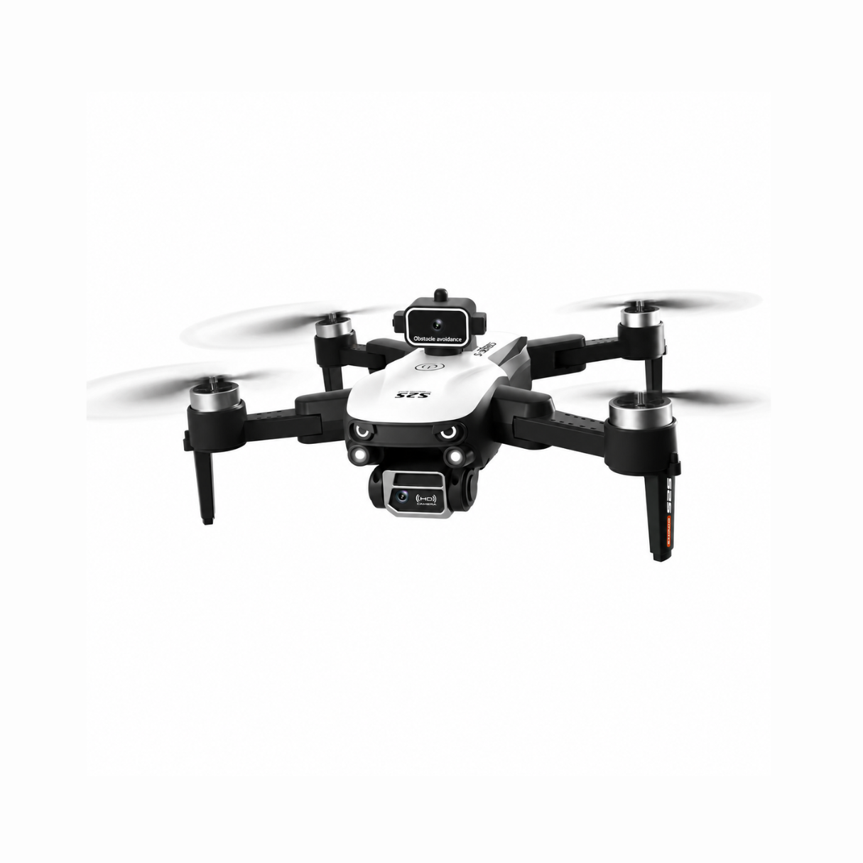     Sistema de evitación de obstáculos indicado como radar/omnidireccional en publicaciones del S2S; recomendado para vuelos con poco viento (<10 km/h). 