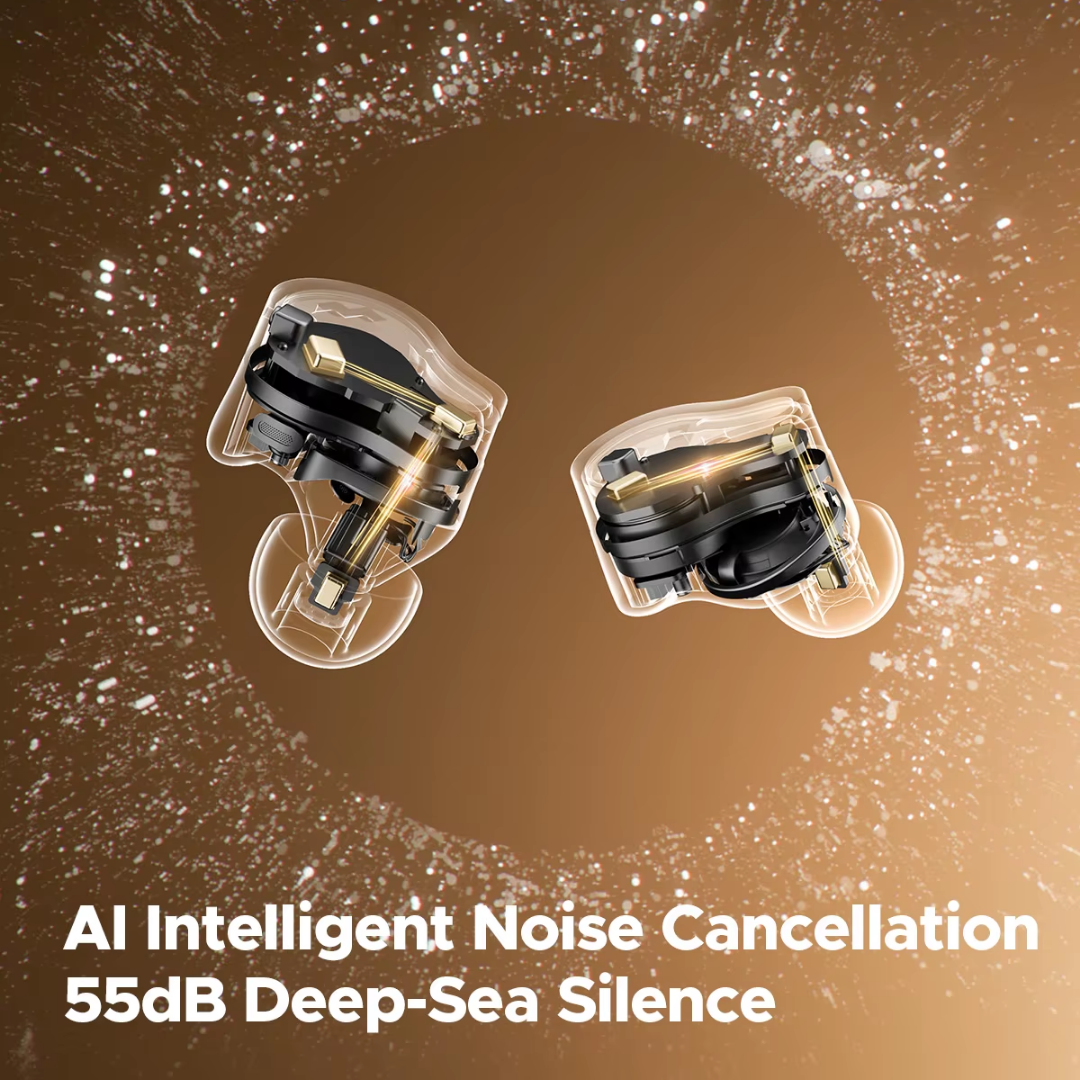 Audífonos Inalámbricos SOUNDPEATS H3 (TWS) Hi-Fi Triple Driver con ANC Adaptativo 55 dB, LDAC y aptX Lossless – Bluetooth 5.4 - Imagen 4