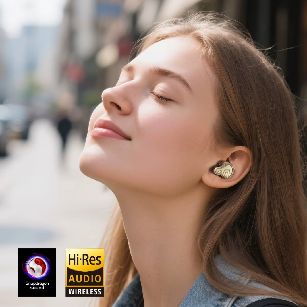 Audífonos Inalámbricos SOUNDPEATS H3 (TWS) Hi-Fi Triple Driver con ANC Adaptativo 55 dB, LDAC y aptX Lossless – Bluetooth 5.4 - Imagen 5