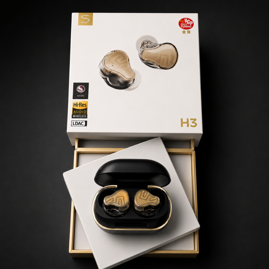 Audífonos Inalámbricos SOUNDPEATS H3 (TWS) Hi-Fi Triple Driver con ANC Adaptativo 55 dB, LDAC y aptX Lossless – Bluetooth 5.4 - Imagen 6